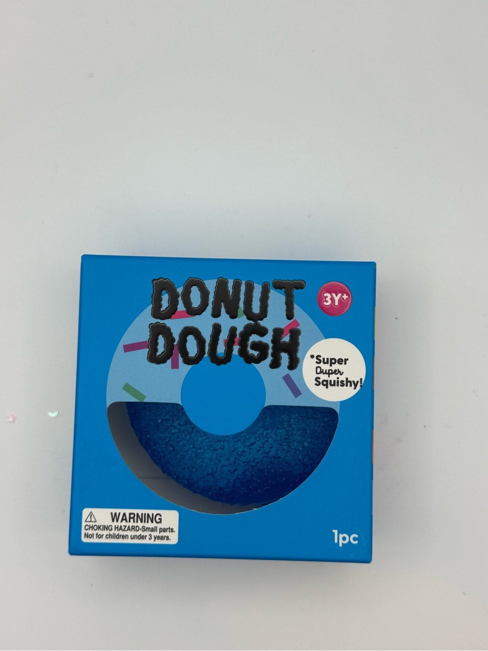 J’Adore Donut Dough Blue Squishy Textured Outside TikTok Viral NEW